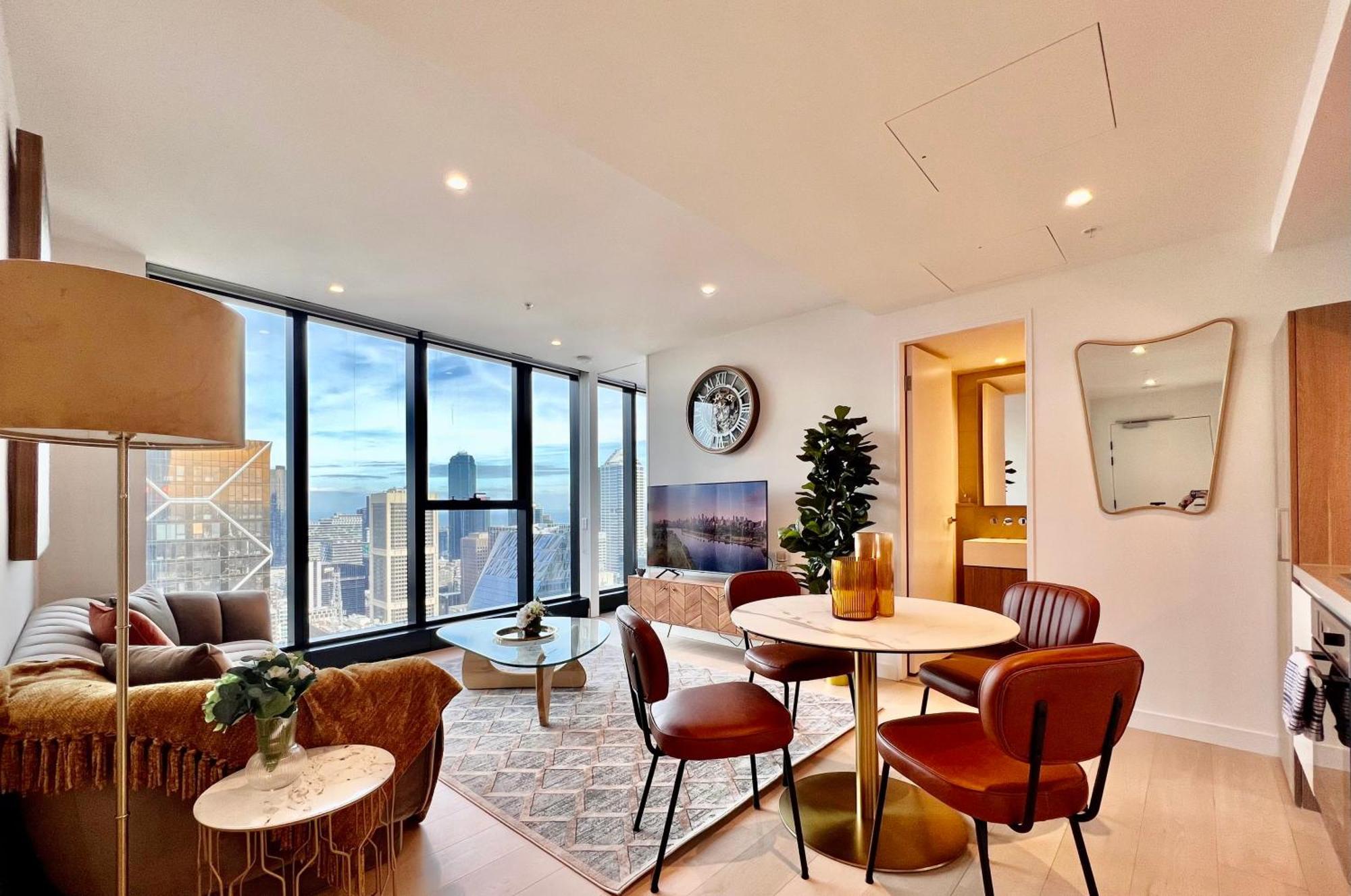High Rise Top View 2Bed2Bath Melbourne Eksteriør billede
