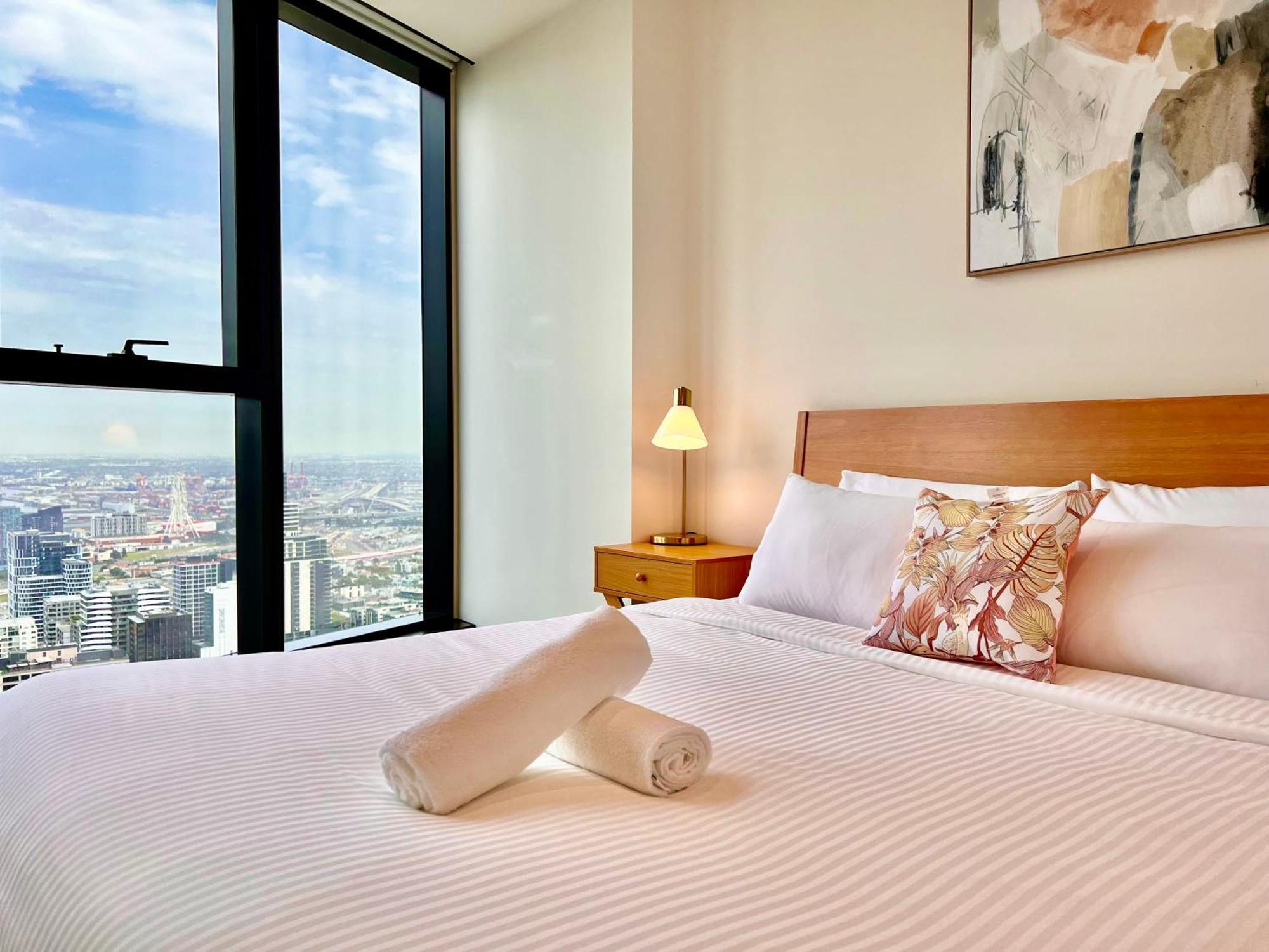 High Rise Top View 2Bed2Bath Melbourne Eksteriør billede