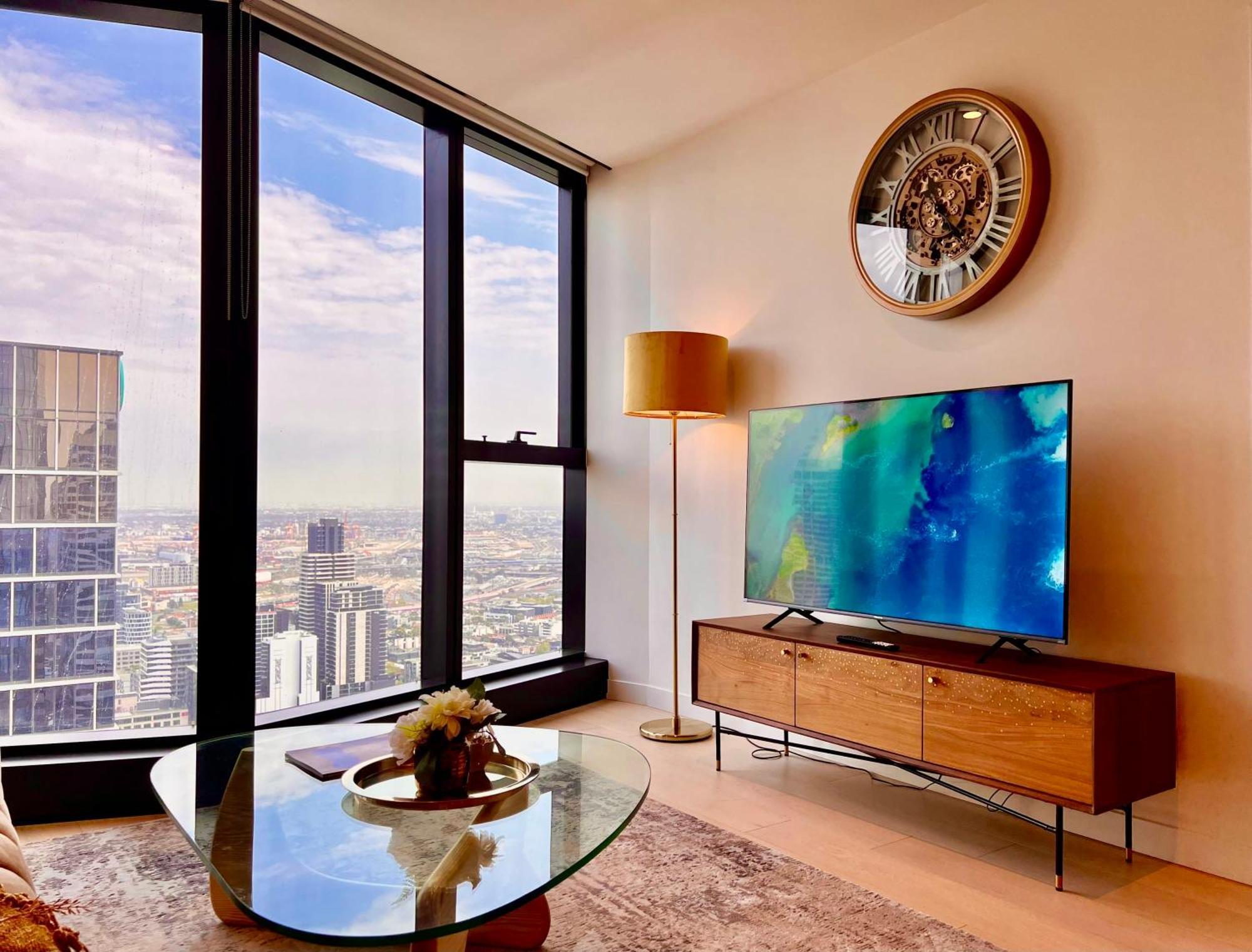 High Rise Top View 2Bed2Bath Melbourne Eksteriør billede
